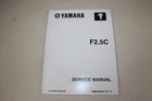 Yamaha Service Manual F2.5C LIT-18616-02-54 69M-28197-1F-11 Used. Price: $11.95.