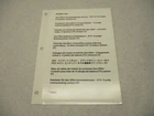90-8M0012461 Zero Effort Command Module Harness Diagram Mercury Dts 14 Pin 07 Used. Price: $11.50.