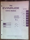 1966 Evinrude Service Manual 4277 For Lightwin, Duckwin, Yachtwin 3 Hp Used. Price: $42.77.
