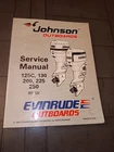 1997 Johnson Evinrude Outboards "eu" 90 Lv 125C-250 Service Manual P/n 507269 Used. Price: $35.00.