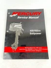 2003 Mercury Outboard Factory Manual 4 5 Hp 102CC Sailpower 1987 90-17308R02 Used. Price: $24.99.