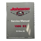 Johnson 787028, 1999 Ee 9.9 Thru 30 Service Manual Used. Price: $32.99.