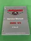 Oem Johnson 2000 Ss, 12 Thru Hp, Omc Service Shop Manual 787066 Used. Price: $16.91.