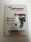 1997 Omc Johnson Evinrude 507265 Eu 40 Thru 55 Hp Cylinder Service Manual New. Price: $26.00.