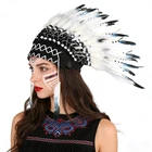 Ruiqas Native American Headdress Indian Style Feather With Elastic ... New. Price: $40.60.