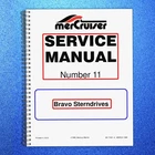 Mercury Mercruiser Service Manual No. 11 Bravo Sterndrives, Binding - Covered Brand. Price: $57.30.