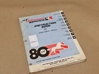 Johnson Instruction Book J60ECS-J60ELCS Service Outboard Marine 8016440 Used. Price: $27.43.