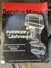 1986 Evinrude Johnson "cd" Service Manual 60 Thru V6 P/n: 507547 Used. Price: $45.00.