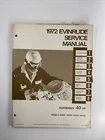 1972 Evinrude 40 Hp Omc Outboard Service Shop Manual 4817 Free 1ST Class Mail Used. Price: $36.88.
