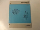 1996 Volvo Penta Factory Workshop Manual 7788888-1 Nc Models Fuel System Used. Price: $23.99.