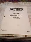 1984 - 1986 Force Outboard Factory Service Manual 9.9 / 15 Hp OB4127 Used. Price: $20.25.