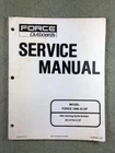 Force Outboards Service Manual 1996 25HP 90-830894 895 Used. Price: $20.88.