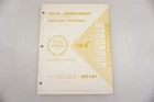 1972 Johnson Outboard Hp 25R72 25E72 25RL72 25EL72 Service Manual JM-7206 Used. Price: $69.95.