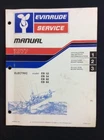 1977 Used Evinrude Service Manual # 5301 Electric 47. Price: $15.99.