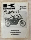 Kawasaki 99924-1172-51 Service Manual Supplement For 1994 EX500-D1 / E1 F1 Used. Price: $22.00.