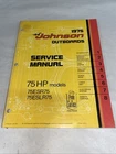 1975 Oem Johnson Evinrude Outboard Repair & Service Manual Hp JM-7511 Used. Price: $23.88.