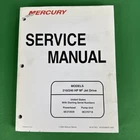 Oem 90-877837 1999 Mercury Marine Service Repair Manual 210/240 Hp M2 Jet Drive Used. Price: $26.58.