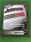 2006 Johnson Sd 4 Stroke 9.9, 15HP Oem Service Shop Manual Booklet 5006590 Used. Price: $21.87.