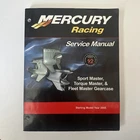 Mercury 90-842009 Racing Sport/torque/fleet Master Oem Gearcase Service Manual New. Price: $20.00.