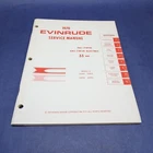 1970 Evinrude 4687 Service Manual Ski Twin Electric 33 Hp Models Omc Used. Price: $25.00.