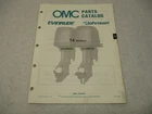 432214 Omc Evinrude Johnson 1988 Outboard Hp Parts Catalog Used. Price: $13.07.