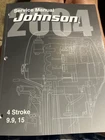 2004 Johnson Service Manual Sr 4-STROKE 9.9 15 Hp 5005655 New. Price: $29.95.