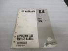 Yamaha Marine Outboard T8PH T8PR Supplementary Service Manual LIT-18616-02-31 Used. Price: $10.85.