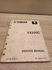 Yamaha Service Manual VX250C LIT-18616-02-75 69L-28197-1F-11 Used. Price: $9.62.
