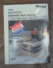 Clymer Honda Outboard Shop Manual 2-130 Hp Four-stroke 1976-1999 B757 Used. Price: $20.00.