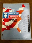1976 Evinrude Service Manual 9.9HP Model 1062/5 10654/5 P/n 5188 Used. Price: $20.00.