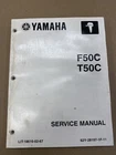 Oem Yamaha Outboards F50C T50C Service Shop Repair Manual LIT-18616-02-67 (used). Price: $58.50.