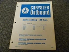 1968-1969 Chrysler 35HP 35418 35518 35028 Outboard Motor Parts Catalog Manual Xz Used. Price: $55.48.