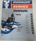 1975 Evinrude Outboard Hp Model 85593 Oem Service Manual Item No. 5097 Used. Price: $25.14.