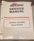 Mercruiser Marine Engines Diesel Models Mcm Mie Service Manual P/n 90-814099-1 Used. Price: $50.00.