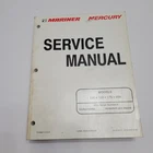 Mercury Service Manual 135 150 175 200 90-878079 Used. Price: $15.00.