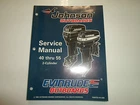 1996 Johnson Evinrude Outboards 40 Thru 55 2-CYLINDER Service Manual Oem 507124 Used. Price: $89.00.