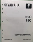 Yamaha 9.9C 15C Service Shop Repair Manual Oem LIT-18616-02-59 Used. Price: $68.99.