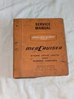 Antique Vintage Mercury Marine Mercruiser Service Manual Stern Drive & Engines Used. Price: $35.00.