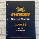 2000 Evinrude Ss 40 50 4-STROKE Service Manual P/n 787061 Used. Price: $41.57.