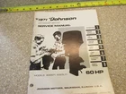 Evinrude Johnson Omc Service Manual 1971 60 Hp JM-7109 Used. Price: $35.00.