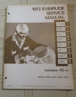1972 Evinrude Norseman Hp 40202 40203 40252 Outboard Service Repair Manual Used. Price: $14.88.