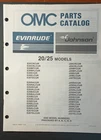 1987 398620 Omc Evinrude Johnson 20, 25 Hp Models Outboard Parts Catalog Used. Price: $8.95.