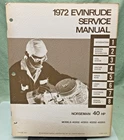 New Genuine Evinrude 4817 Norseman 40 Hp Service Manual 1972. Price: $28.40.
