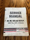 1988-1991 Force 85 90 120 & 125 Hp Models Service Manual Condition Issues Used. Price: $49.99.