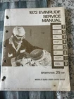 1972 Evinrude Sportster Hp Models 25202 25203 Service Manual Item No. 4816 Used. Price: $18.00.