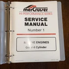 Mercruiser Hi-performance Series Service Manual Gm V-8 Cylinder 1990 90-817110 Very. Price: $39.99.