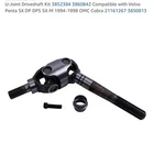U Joint Driver Shaft Kit 3852384 3860842 For Volvo Penta Sx Dps 94-98 New. Price: $70.00.