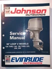1992 Omc Brp Johnson Evinrude "en" 90 Degree Loop Service Manual 508147 Used. Price: $69.95.