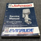 1991 Omc Johnson Evinrude En 60 Lv 150, 175 Outboard Service Manual 508146 Used. Price: $18.00.