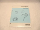 7796456-7 1994 Volvo Penta Service Workshop Manual Md Electrical & Ignition Used. Price: $19.50.
